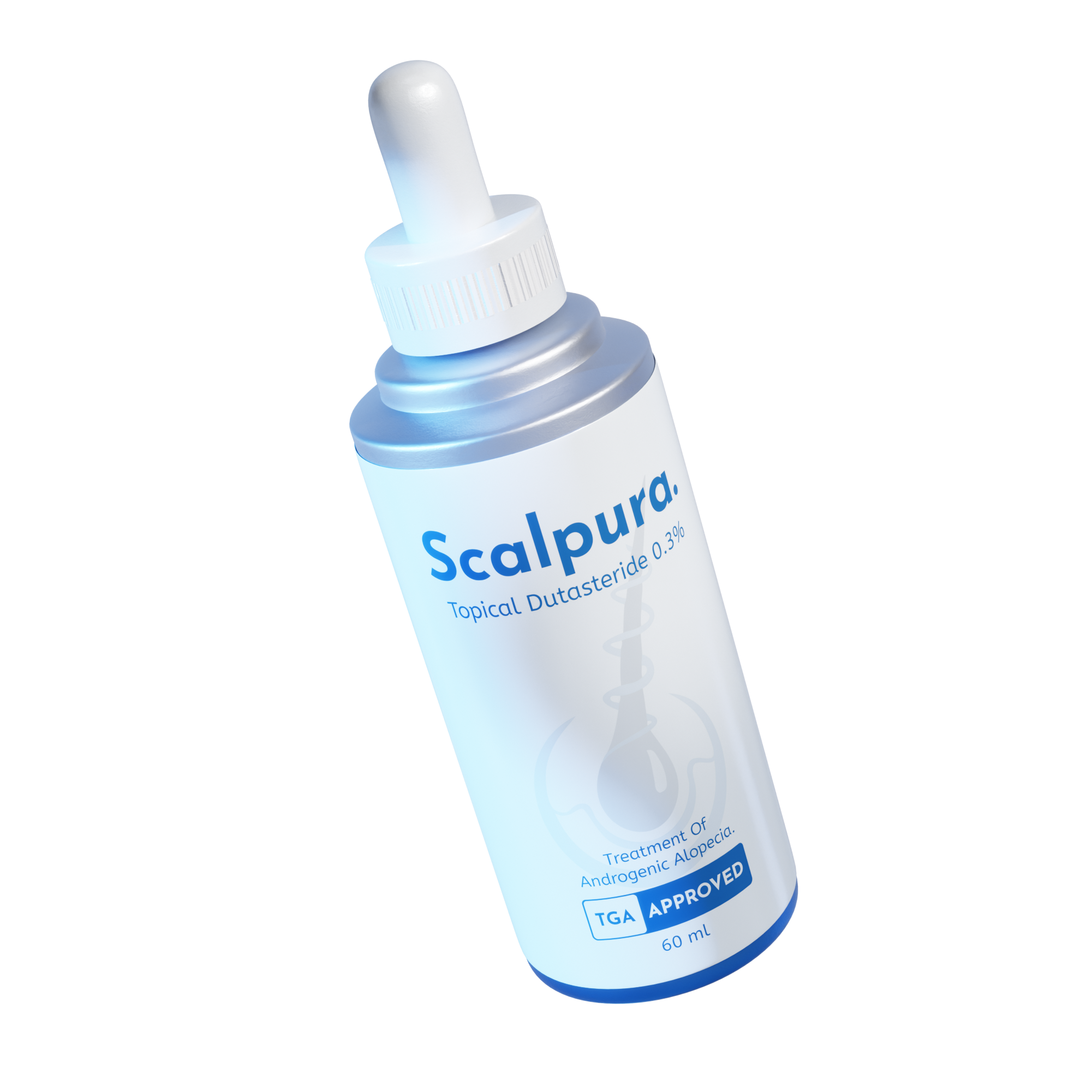 Topical Dutasteride 0.3% Solution for Hair Regrowth